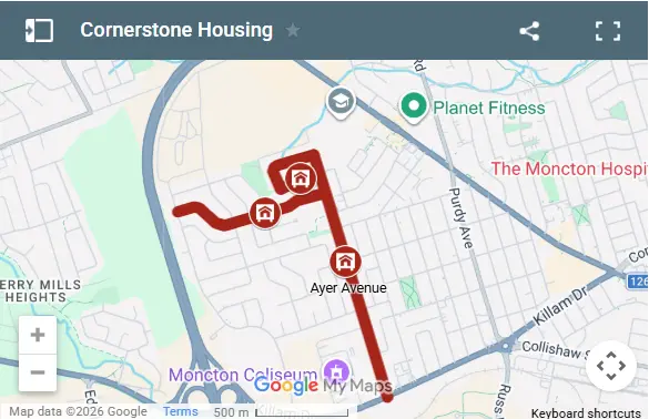 Cornerstone Google maps
